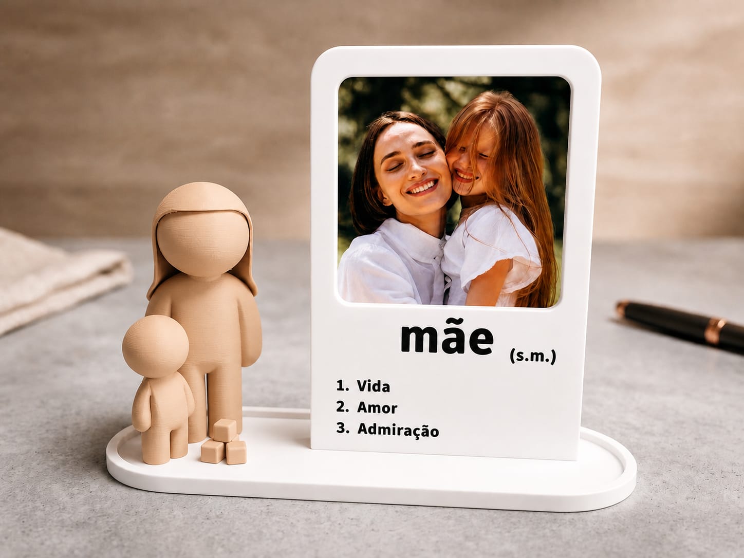 Porta Retrato Moldura Dia das Mães - Pre...